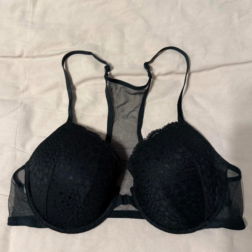Elegant Black Lace Bralette